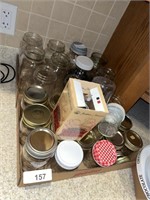 Canning Jars: Quarts, Pints, Jelly