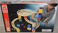 NEW Hape 106pc Wooden Marble Run w/50 marbles