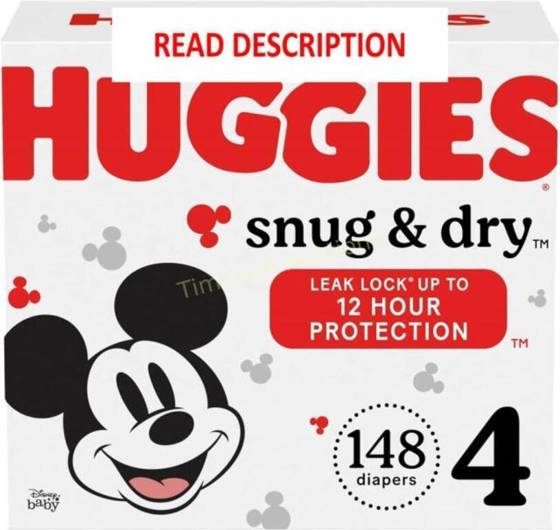 Huggies Snug & Dry Diapers  Size 4  11 diapers