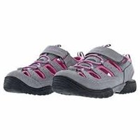 Eddie Bauer Girl's 13 Closed Toe Sandal, Grey and