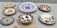 Faience European Style Pottery Lot