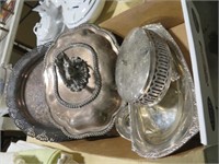 misc silverplate items