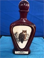 BEAM Kentucky Whiskey Owl Decanter