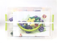 New Plastic Building Toys for Ages 2+, Plastic