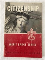 1962 Citizenship Merit Badge Book