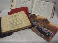 Car Manuals, Assorted Years