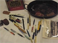 Advertising Items, 1956, 1958 Chevy Dealer Pens