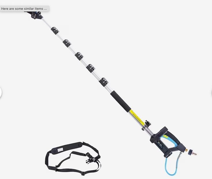 Pressure Washer Extension Wand with Harness