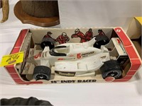 VINTAGE 18" INDY RACER CAR - APPEARS NEW IN BOX