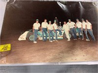 VINTAGE DIRT RACECAR PRINT