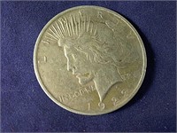 1923 PEACE SILVER DOLLAR