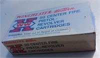 Winchester Western X Pistol Cartridge Box - EMPTY