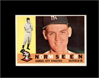 1960 Topps #11 Norm Siebern EX to EX-MT+