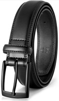 MILORDE Men's Genuine Leather Dress Belt,