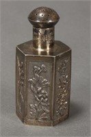 Chinese Silver Scent Bottle,