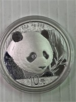 2018 Proof Silver Panda