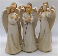 (RL) Ganz Wooden Angels. 11 inch