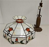 Tiffany Style Leaded Stained Glass Table Lamp