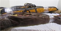 (11) Leather long gun cases.