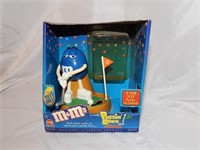 Blue M&M Puttin Candy Dish