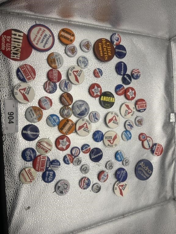 POLITICAL BUTTONS