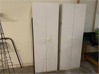 White Utility Cabinet