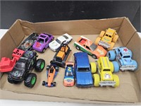 Lot of Monster Trucks & Car Toys See Sizes