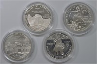 4 - Silver Dollar Modern Commemoratives