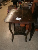 Painted Oak Lamp Table