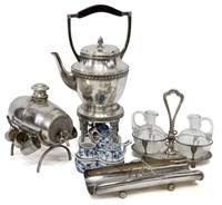 (5)CONTINENTAL 800 SILVER, SILVERPLATE & TABLEWARE