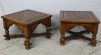 Two 1975 Thomasville Square Premium End Tables