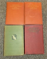 4 books Dicken's Christmas Stories, Hamlet, etc.