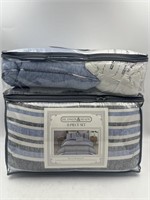 NEW Hudson & Main 8pc King Comforter Set