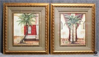 Palm Tree Prints by JA Hawkins / 2 pc