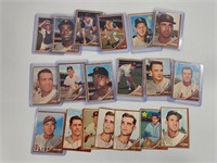 ASSORTED LOT OF 1962 TOPPS BASEBALL CARDS