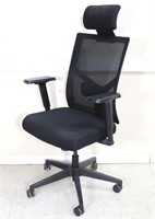 Rolling Office Chair w/ Head Rest