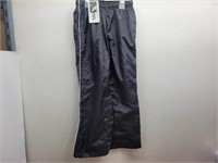 NEW Excel Boys Size S Black Mesh Lined Splash Pant