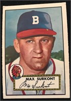 1952 Topps #302 Max Surkont SP Semi High Mid grade