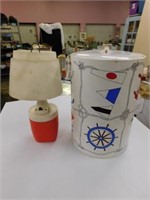 Ice bucket - battery lamp