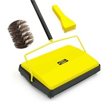 JEHONN Carpet Sweeper with Horsehair  Manual  Non
