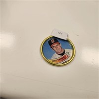 1989 Topps Coin Greg Swindell Baseball