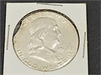 1963 Franklin Half Dollar Silver Error Coins