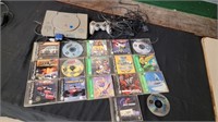 BIG PS1 LOT CONSOLE AND GAMES