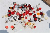 Miscellaneous reflectors for various model bikes