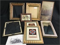 Picture frames and prints