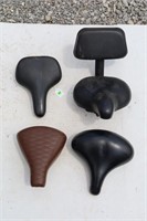 Four Miscellaneous seats for various model bikes