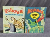 Aqua Man #17 & Flipper #32 Big Little Books