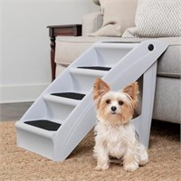 sign of usage- PetSafe CozyUp Folding Dog Stairs