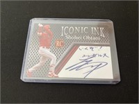 Shohei Ohtani - Iconic Inc. signature