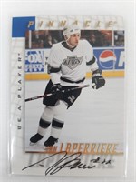 97-98 BE A PLAYER IAN LAPERRIERE  AUTOGRAPHED